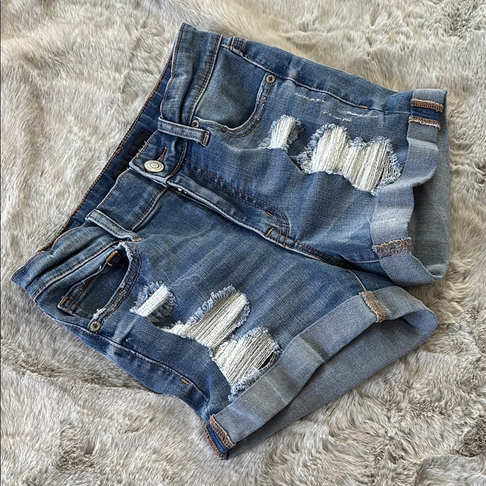 Aeropostale Distressed Denim Women's Shorts